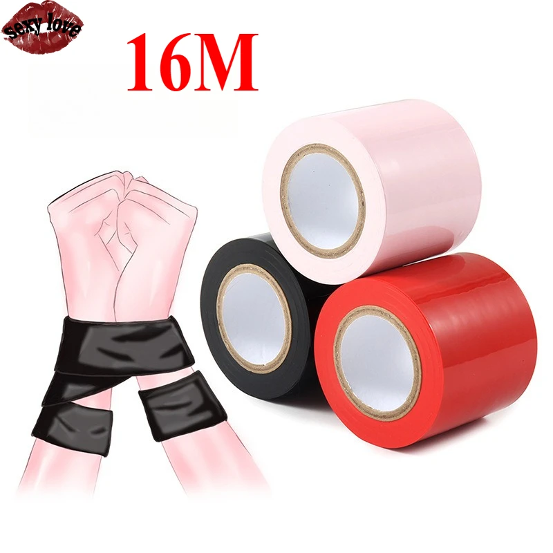 섹스 토이, 16mm 정적 테이프, BD 제품, 성인 감정, SM 소품, 훈련, BDSM 멀티 컬러 섹스 스트랩 노예 섹스 가구