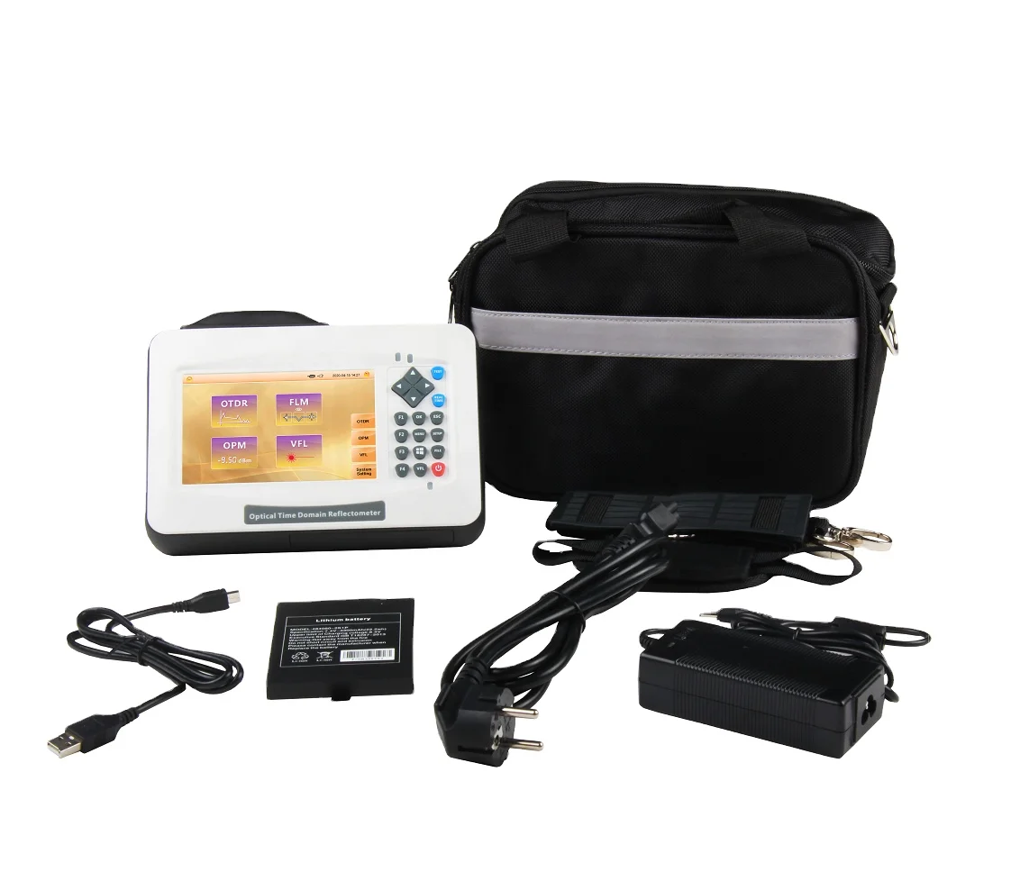 

[Grandway Original]FHO3000L D26 SM Mini OTDR ,1310/1550nm 26/24dB VFL Power meter,iOLM ,5 inch touch screen Fiber Optic OTDR