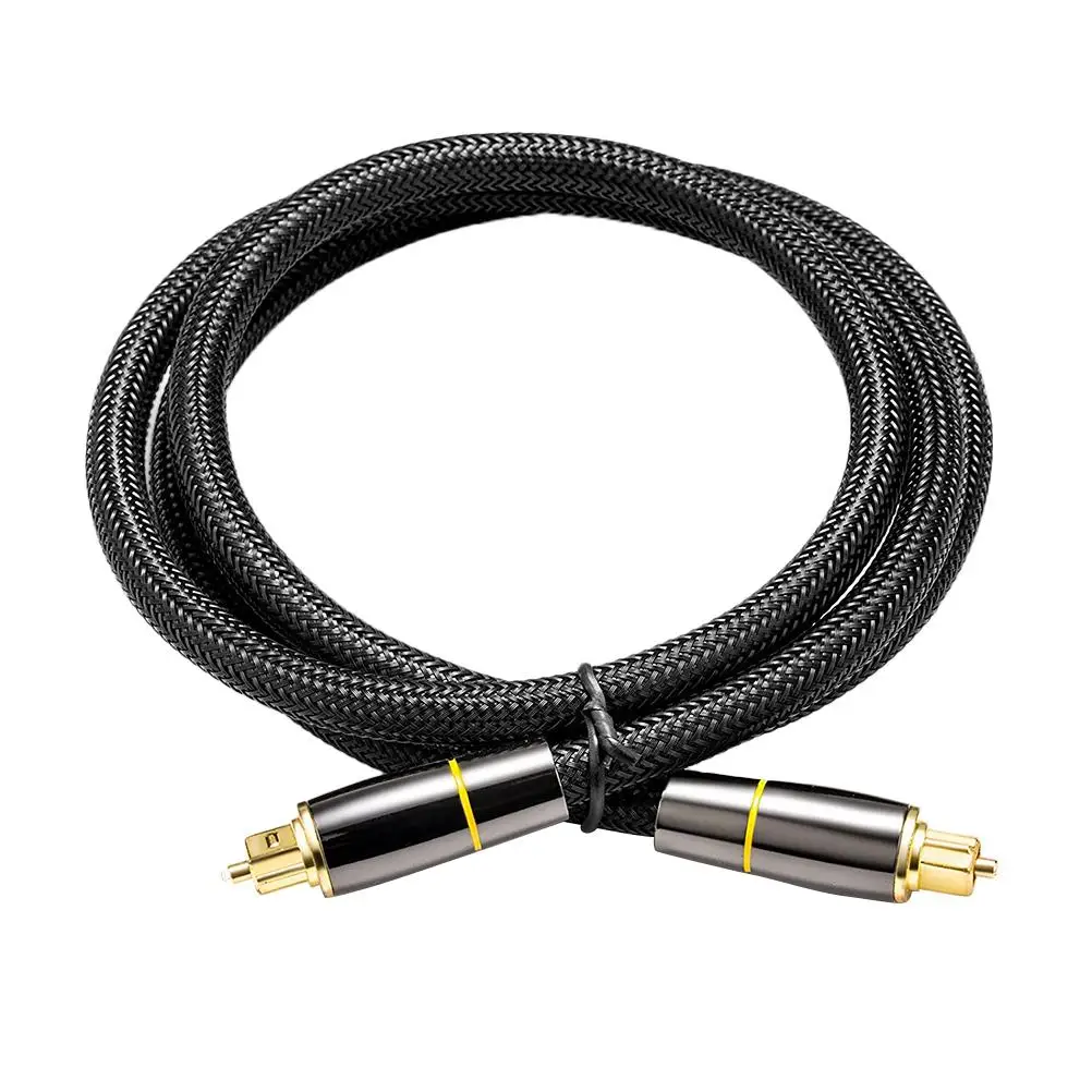 Audio Line Speakers Optical Cable Digital for Sound Bar Cord Fiber Core Male to