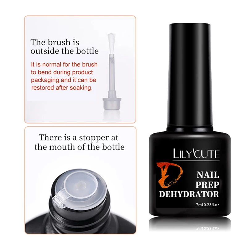 Nail Polish Base Coat Top Coat Tempered Frosted Seal Bottom Glue Manicure Removable Primer and Dehydrator 7ML