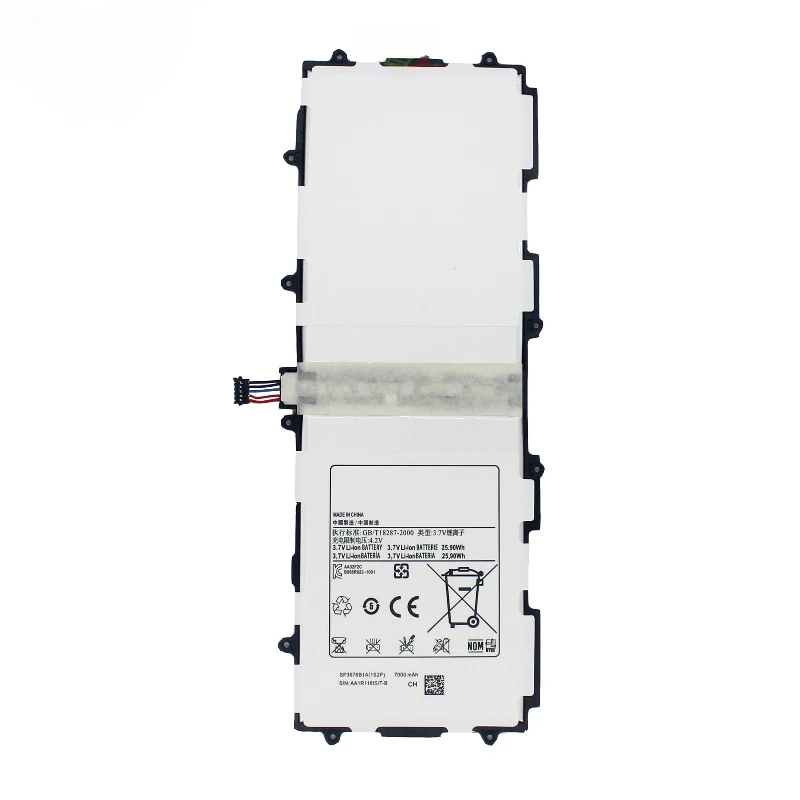 7000mAh Tablet Battery SP3676B1A (1S2P) For Samsung GALAXY Note 10.1 GT N8000 N8010 N8020 P5110 P7500 P7510 Tab 2 Tablet Parts