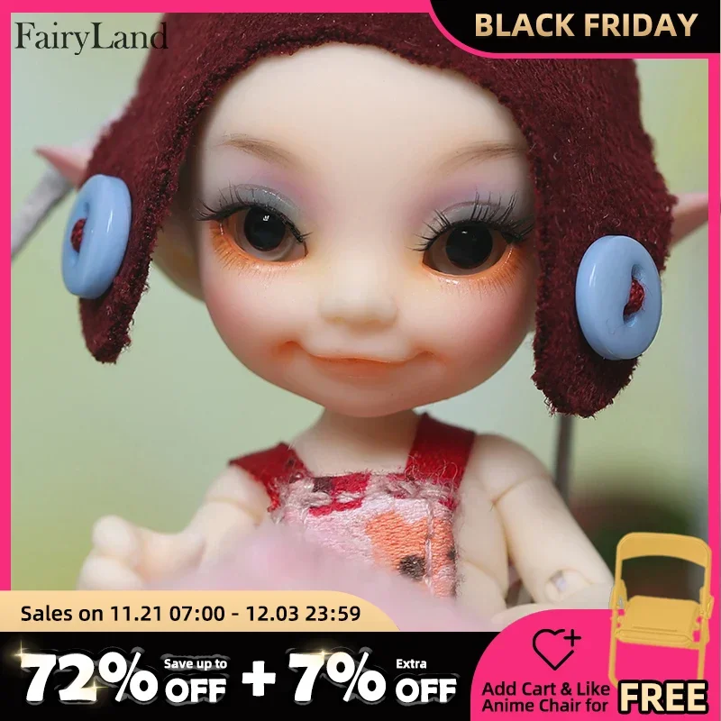 New arrival Fairyland FL Realpuki Toki 1/13 bjd sd resin figures luts yosd kit doll for sales toy gift High-quality resin dolls