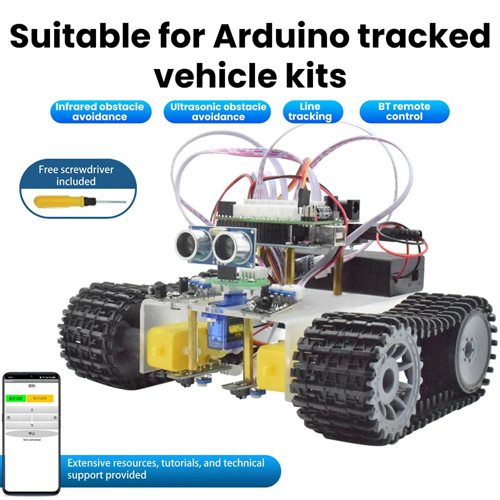 Picture 3: Smart Robot Kit for Arduino Programming Starter Learning Automation Robot Designer Educational Robotics Complete Kits with Codes