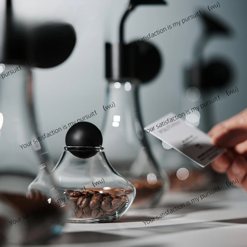 MHW-3BOMBER Bomber Coffee Smell Bottle Glass Sample Display Bottle Coffee Beans Tea Essential Oil Perfume