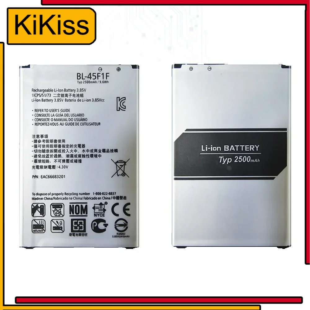 High Quality 2410mAh BL-45F1F Battery For LG K9 K8 K4 K3 M160 MS210 X230K X240K LV3 2017 Version Cell Phone