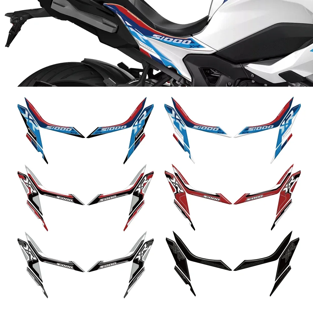 For BMW S1000XR S 1000 XR 2020 2021 2022 2023 Motorcycle 3D Gel Rear Fairing Protector Gel Paint Protection Decal Sticker