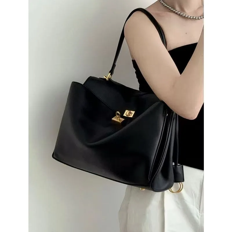 

Роскошная кожаная сумка большой емкости, портативная сумка через плечо, многофункциональная женская сумка через плечо для отдыха, BO32-1