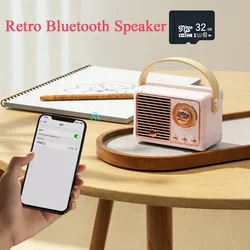 HM11 Mini Bluetooth Speaker Wireless Bass Subwoofer with FM Radio,TF Card Outdoor Stereo Loudspeaker Music Box for Ios/android