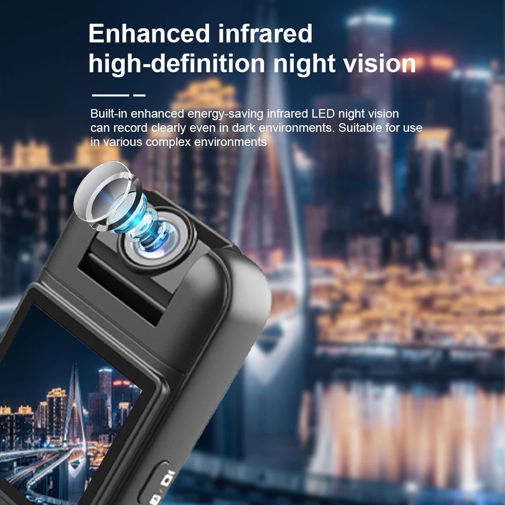 Action Camera 1080p Sport Camera Body with Rotatable CMOS lens Wireless WiFi Hotspot Back Clip DV Recorder Camcorder Outdoor