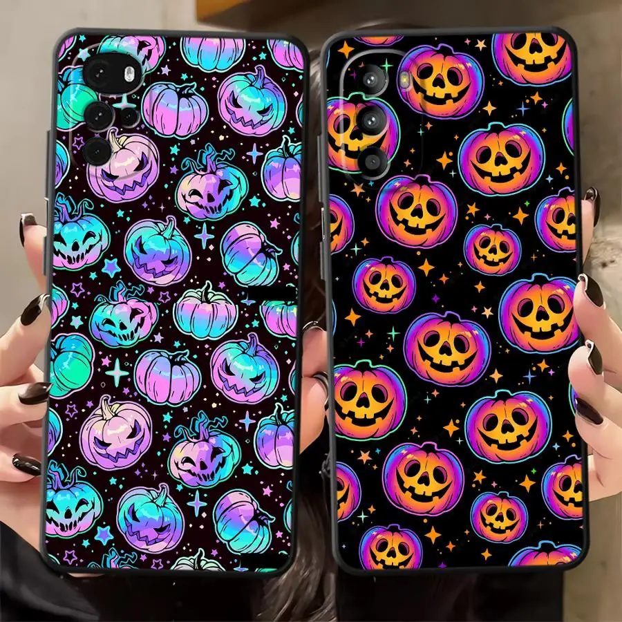 Чехол для Moto S30 Pro Edge 20 30 X30 Pro, мягкая задняя крышка для телефона Monster Halloween Ghosts Чехол для Moto S30 Pro Edge 20 30 X30 Pro, мягкая задняя крышка для телефона Monster Halloween Ghosts
