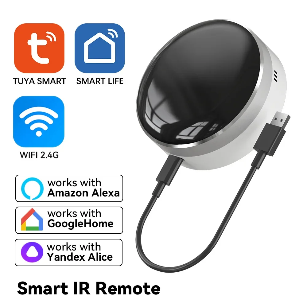 YFK WiFi Smart IR Blaster Universal Remote Control Infrared TV AC Fan Alexa Google Home Tuya Smart Life No Hub Required view 6