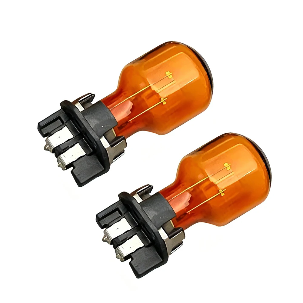 2Pcs Original PWY24W Halogen Lamp For Audi A3 A4 A5 VW MK7 Golf CC BMW F30 3 Series Front Turn Signal Lights Bulbs Amber 12V