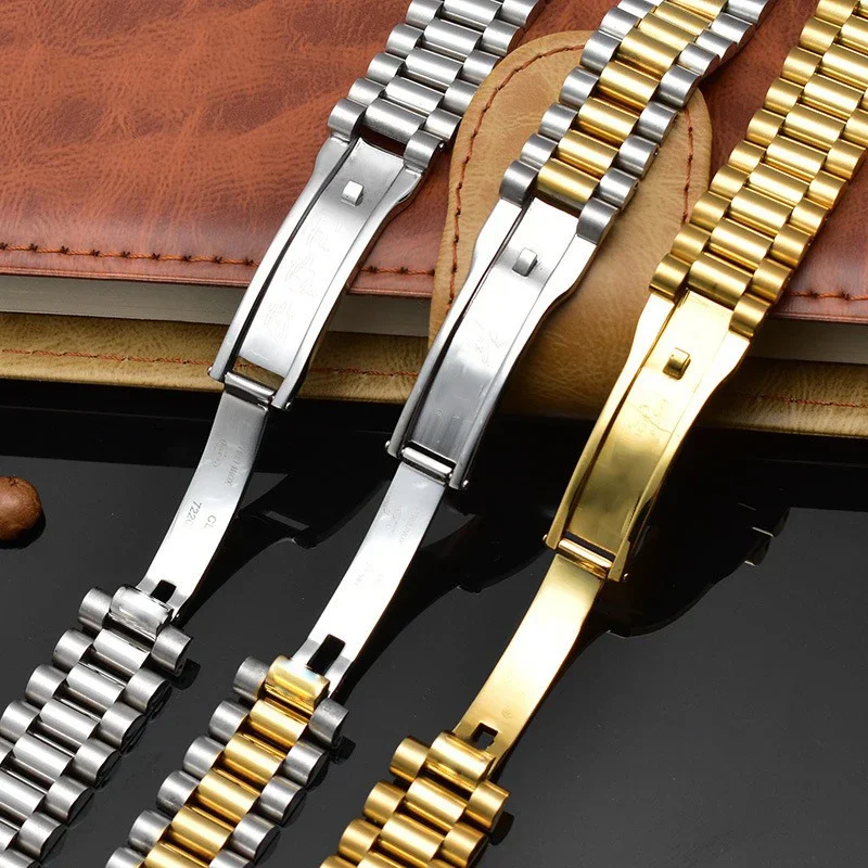 Watch Band For Rolex DATEJUST DAY-DATE OYSTERPERTUAL DATE Stainless Steel Strap Watch Accessories Watch Bracelet 20mm 21mm