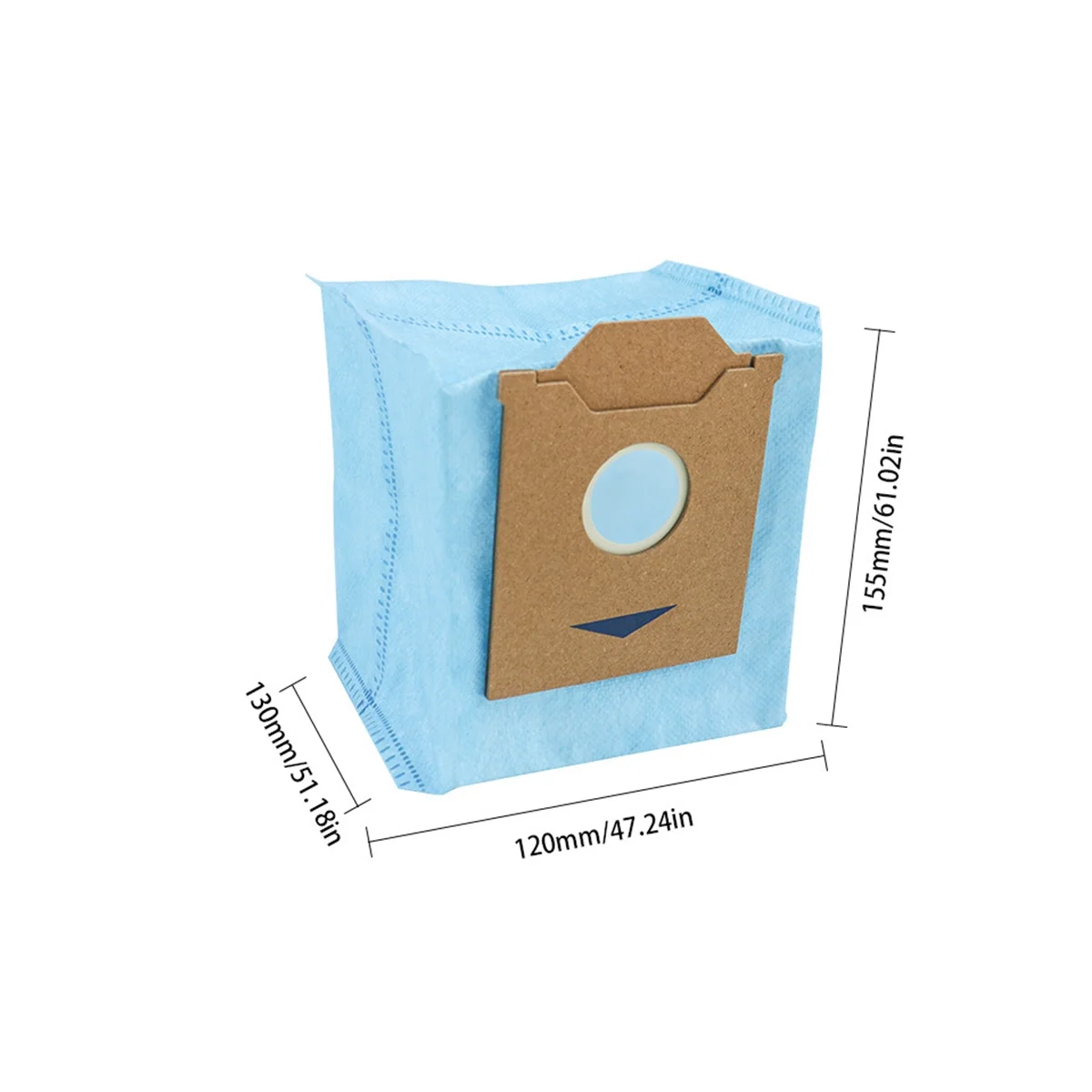 6 Pcs for CC Robot Vacuums Cleaner Spare Parts Dust Bag Replacement Accessories