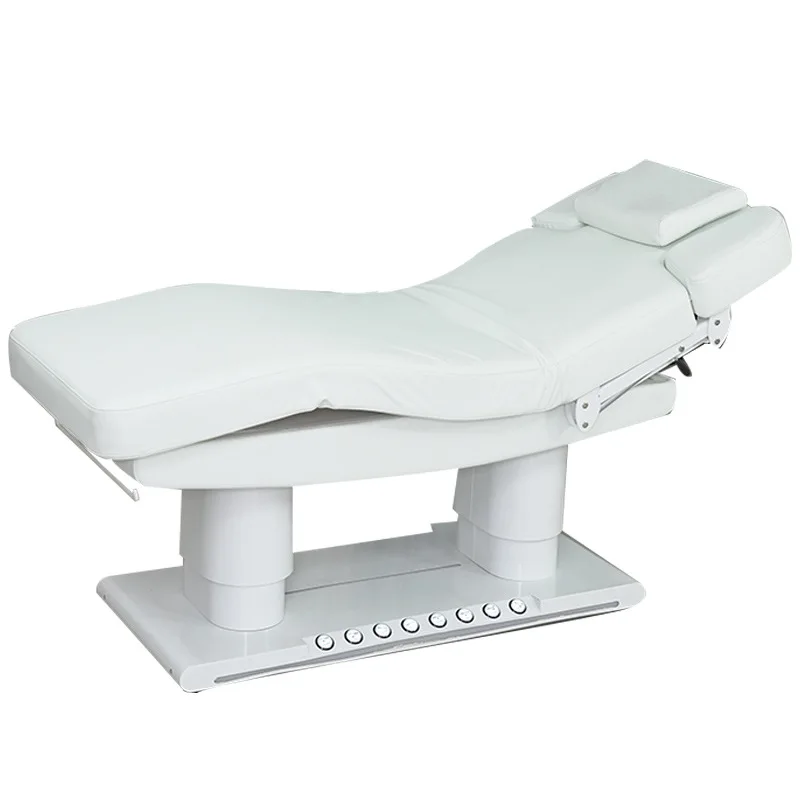 

High-end electric Beauty salon Massage Heated folding electric beauty bed