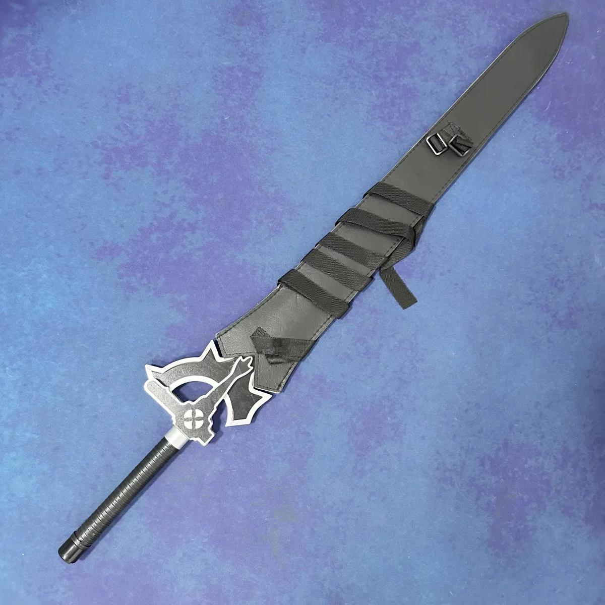 100cm Kirigaya Kazuto Katana Real Size Sword Art Online Anime Kirito Samurai Sabre Ninja Knife Cosplay Prop Unsharp Toy Gift view 5