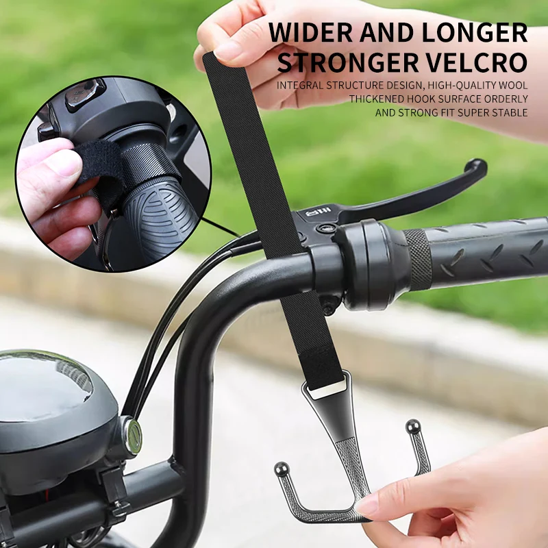 Electric bike hook, front universal motorcycle, bicycle, metal hanging hook, helmet, takeaway hanging buckle, special load-beari view 6