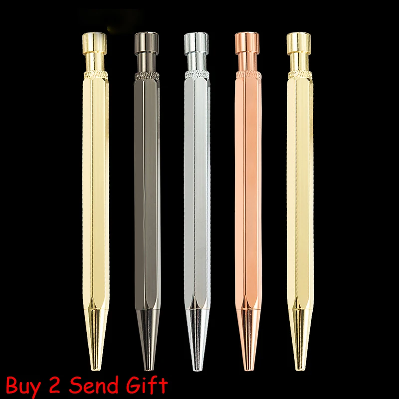 High Quality Full Metal Writing Ballpoint Pen Business Men Brand Signature Gift Pen Buy 2 Send Gift