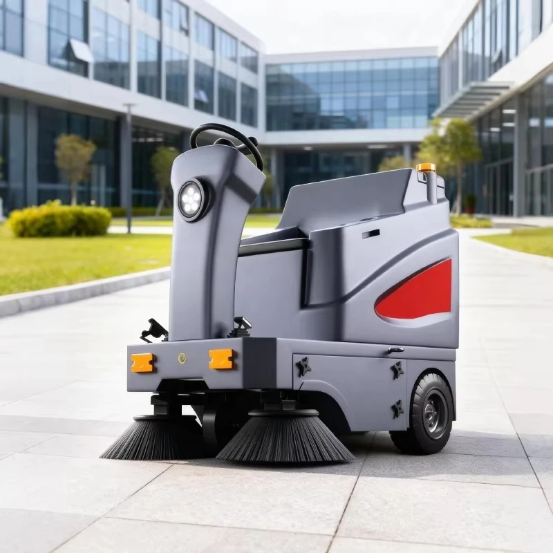 Convenient Mini Sweeper Machine Industrial Floor Cleaning Machine Ride on Floor Sweeper