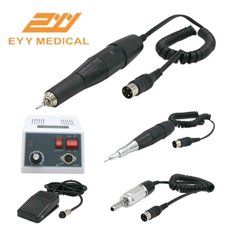 

EYY Micromotor Clinic Dentist Equipment Set Tools Tips Dental Polishing Handpiece Brushless Eletric Lab Motor 18/102/204