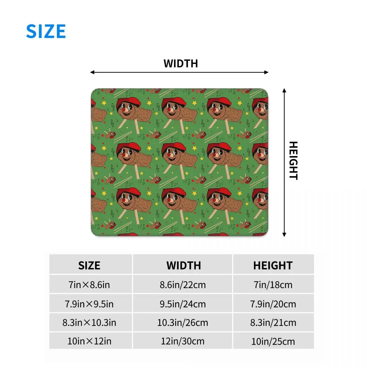 Caga Tio رائعتين كاتالونية عيد الميلاد التبرز سجل ماوس الوسادة الكمبيوتر لوحة المفاتيح ماوس حصيرة ألعاب مكتب للحاسوب شخصي حصيرة طاولة مكتبية الحصير #4