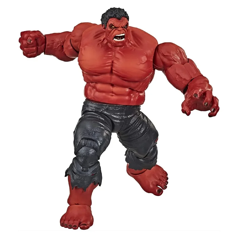 Genuine Marvel Legends 8-Inches Non-Ko Red Hulk Deluxe Limited Action Figure Collection Decorative Ornament Model Toy Boy Gift