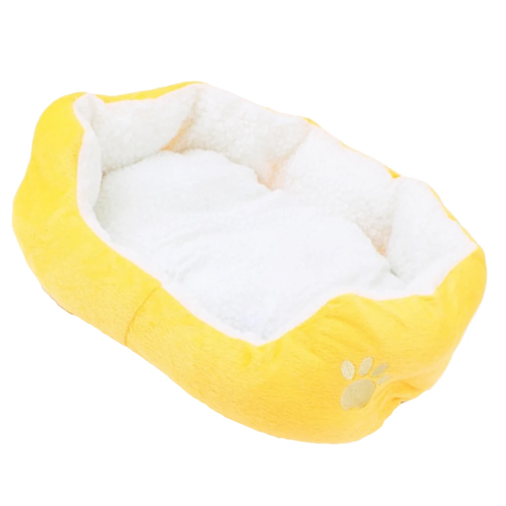 

50*40CM Pet Dog Puppy Bed House Small Blanket Soft Lamb Cashmere Waterproof Bottom Machine Washable Pet Warm House