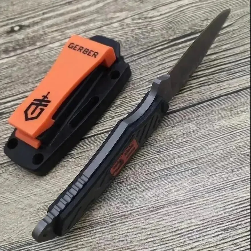 Outdoor High-Hardness Military Tactical Knife, EDC Self-Defense, Camping Multi-purpose Cutting Knife and Survival Knife