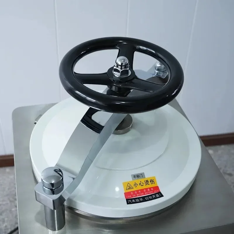 

50L HC Series Pressure Steam Autoclave Hand-Wheel Quick Open Sterilizer with Safety Interlock & Auto Exhaust 50 Liters Capacity