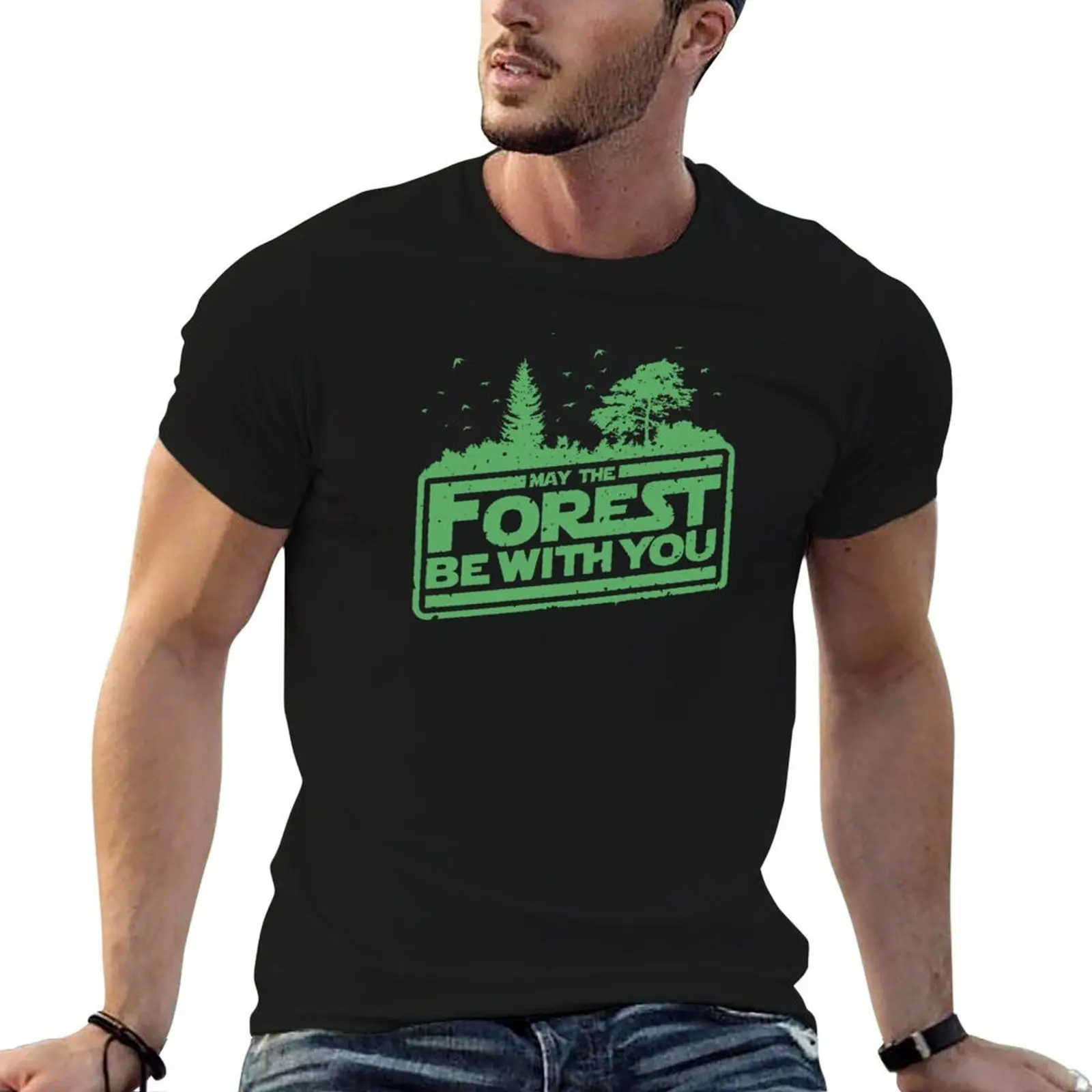 Deforestation - May the forest be with you T-Shirt graphic shirts boys animal print t shirt for men