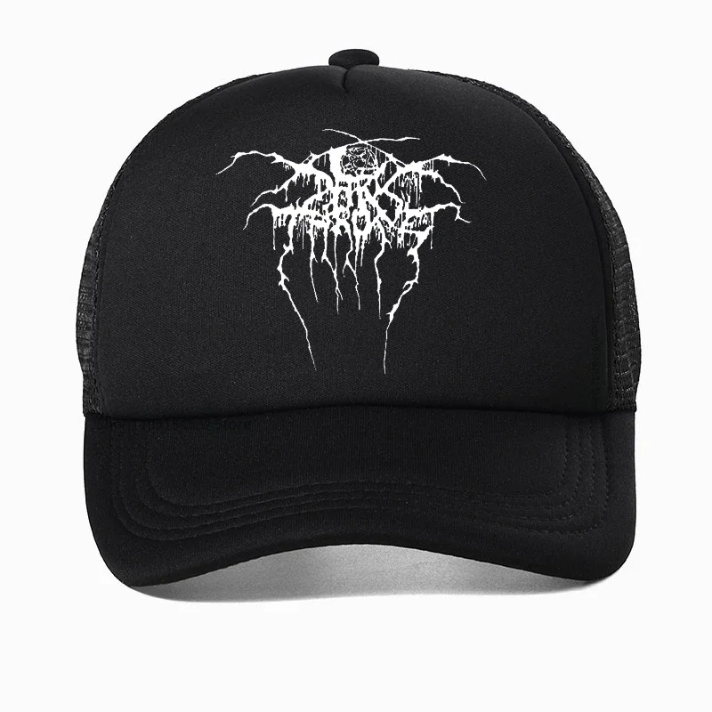 

Darkthrone hat New Death Metal Band men hat rock Logo hats Black Metal Mayhem Dimmu Borgir Taake Dark Throne Baseball cap