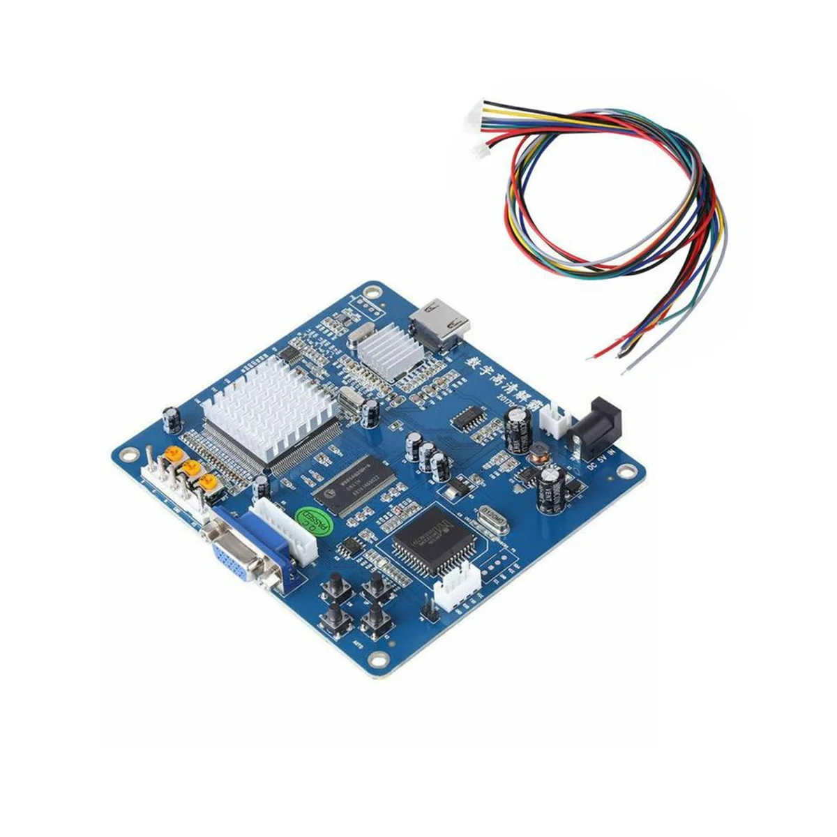 HD Video Output Converter Board VGA/RGB/CGA/EGA/YUV to HDMI-Compatible for Arcade Blue Game Machine Video Output