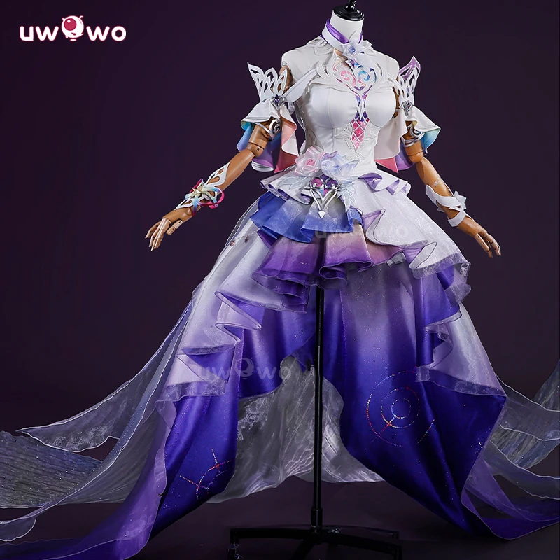 UWOWO Cyrene Cosplay Collab Serie: Spiel Honkai: Star Rail Upgrade Cyrene Cosplay Kostüm S-2XL Halloween Kostüm