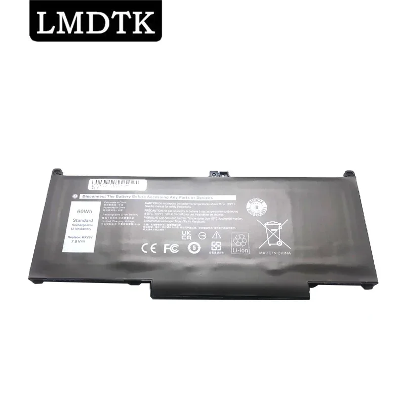 

LMDTK Новый MXV9V Аккумулятор для ноутбука Dell Latitude 7300 7400 5300 5310 5300 5310 2-в-1 серии 5VC2M 05VC2M 829MX 0829MX 7,6 V 60WH