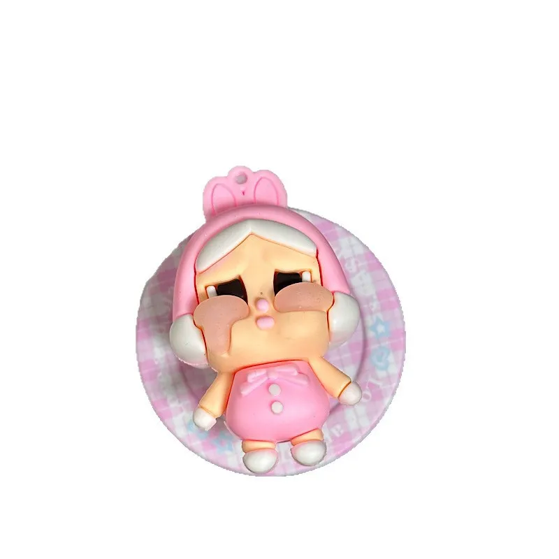 Bracket Magnetik Resin Gel Krim Baru Motif Tas Menangis Kartun, Cocok untuk Ponsel MagSafe, Bracket Hisap Kuat Untuk iPhone 17