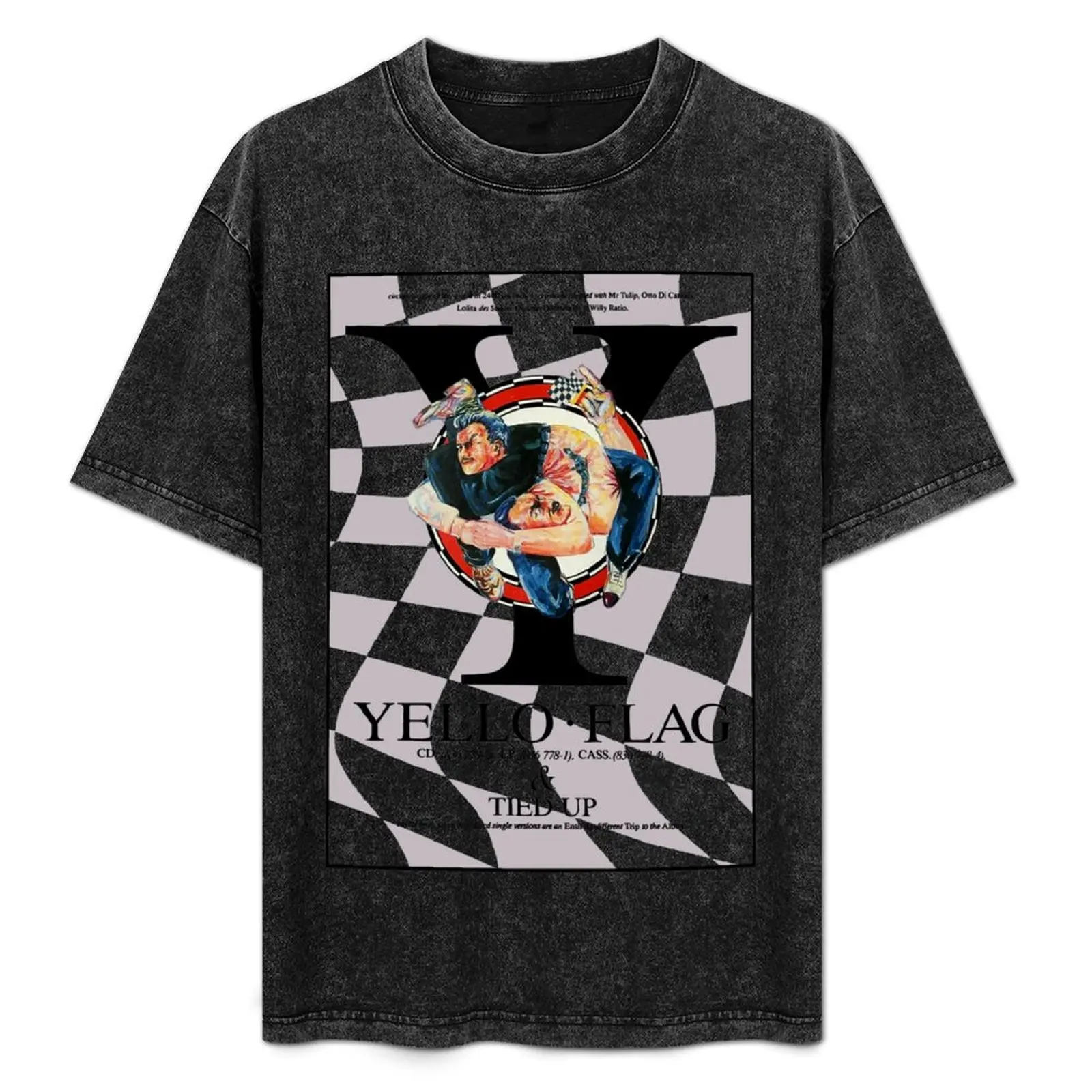 

YELLO - FLAG T-Shirt Functional Casual Short Sleeve Tee