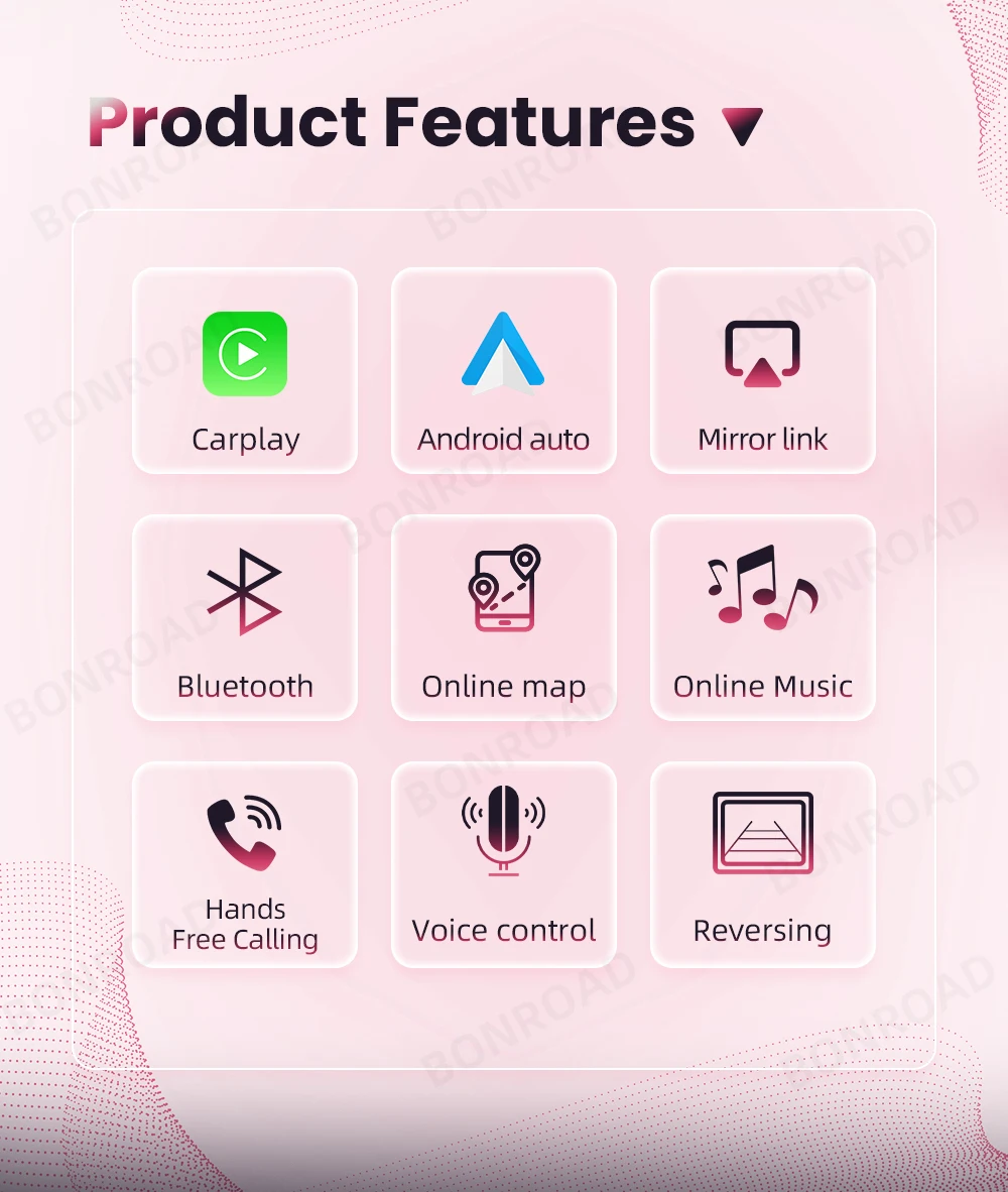 Wireless Carplay Android Auto Adapter For Peugeot Citroen SMEG MRN Picasso C4 C5 DS4 DS3 308 508 208 3008 Bluetooth Mirror Lin – Detail 3