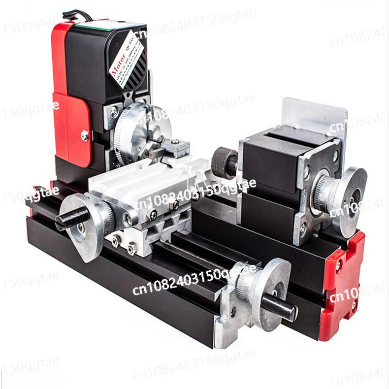 

Six-in-one Multifunctional Woodworking Machine Tool Microcomputer Lathe, Metal Teaching Processing Machine Tool