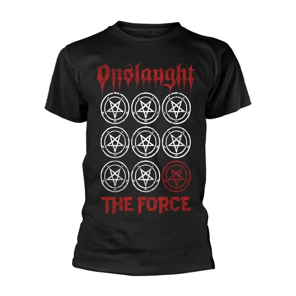 Onslaught Men's The Force T shirt Small Black