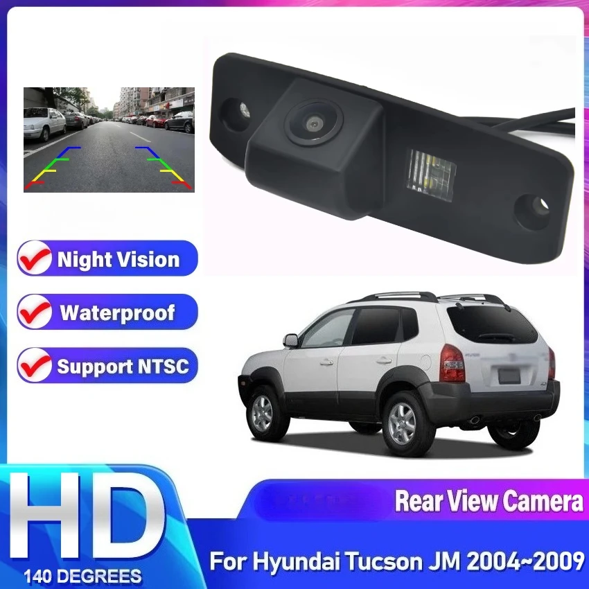 CCD HD Rear View Camera For Hyundai Tucson JM 2004 2005 2006 2007 2008 2009 Car Reverse Parking Monitor Accessories