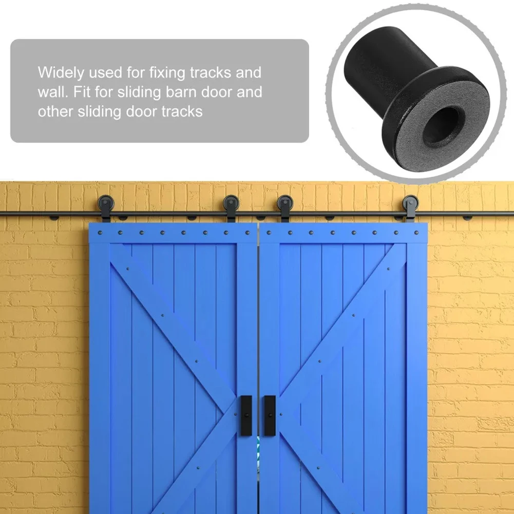 Spacer Barn Sliding Door Spacers Barn Door Spacer Carbon Steel Efficient Wall Connecting Device Precise Measurements