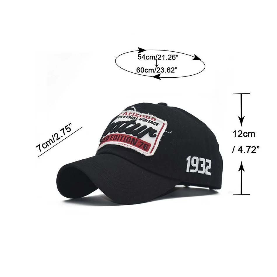 Casquette de baseball pour hommes et femmes, broderie de lettres, casquettes Snapback en coton, chapeau d\'extérieur décontracté pour hommes,