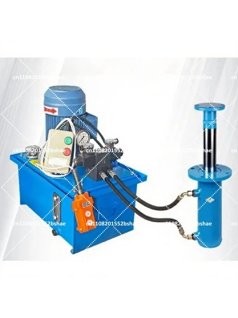 Upper and lower flanges Hydraulic cylinder 100 cylinder diameter 72 axis 16MPA Bidirectional Heavy duty 10 tons Electric