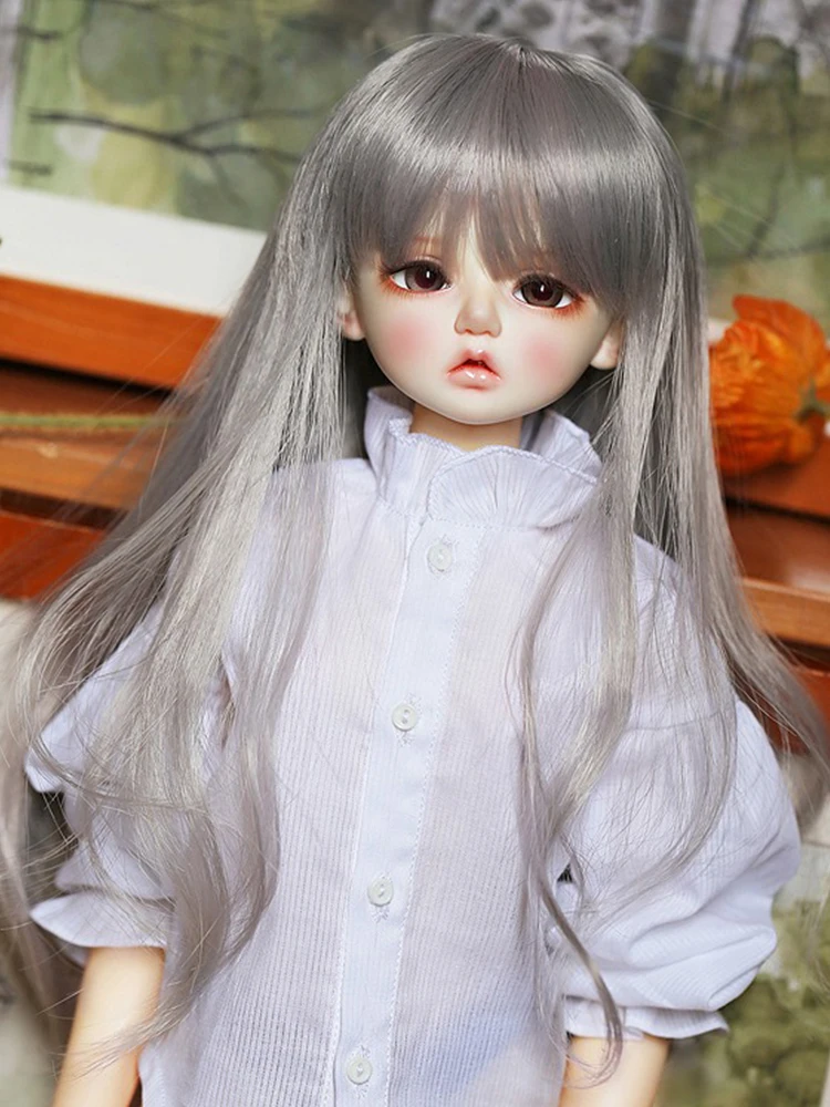 

D09-P792 Doll handmade clothes 1/4 1/3 sdgr dfh gl MSD SSDF SD/BJD doll clothes lace up collar and lantern sleeves shirt 1pcs