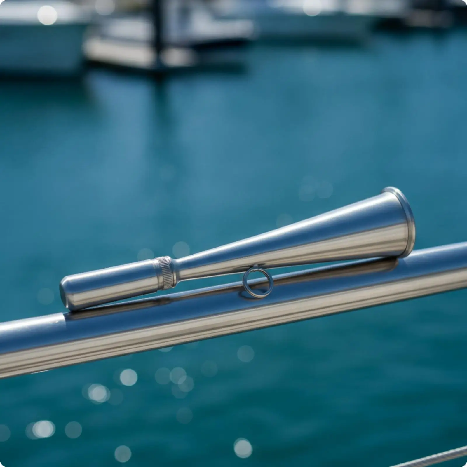 Stainless Steel Boat Signal Rust Resistant Boat Signal with Side Loop