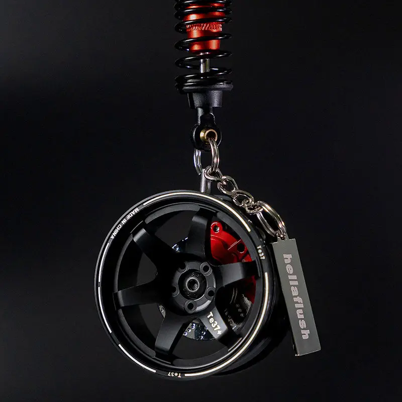 Hub car accessories, interior vehicle hanging pendants, high-end men's car hangers, rearview mirror decorations, tire ornaments