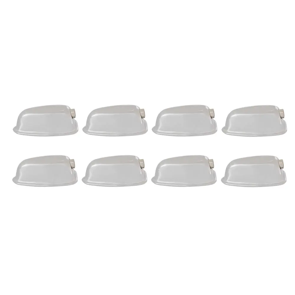 

8 Sets Snare Drum Lug Connector Parts Lugs Metal Double-end Accessories and Iron Replacement
