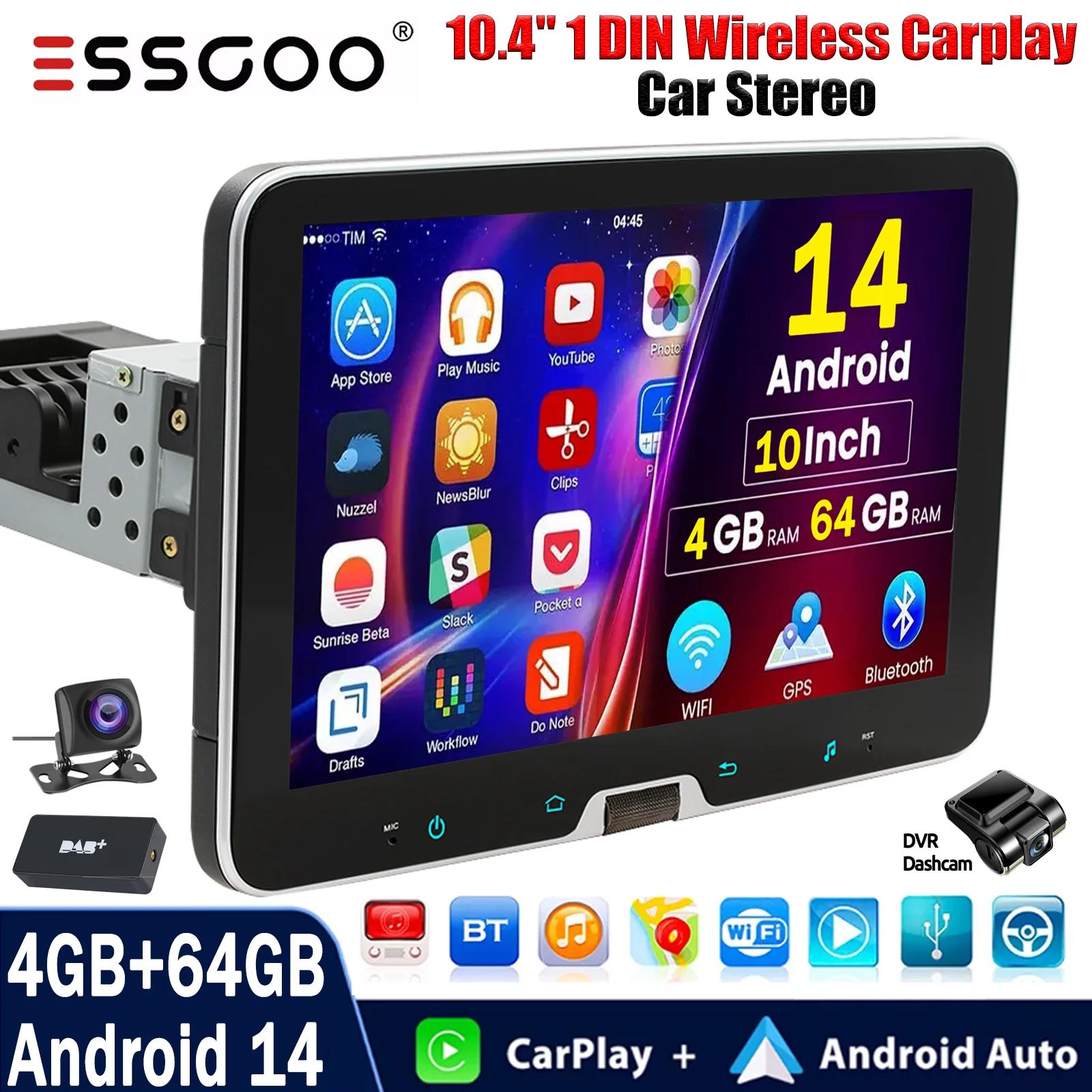 Essgoo 10.1'' Singl…