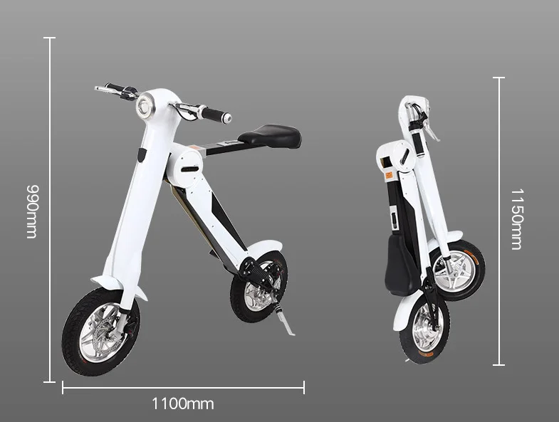 Hot selling new Intelligent Scooter mini folding electric bicycle city folding electric bicycle