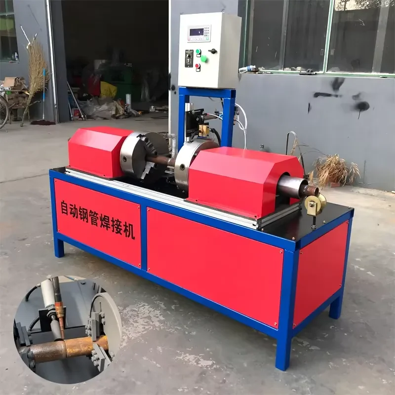 CE Certification Factory Outlet Durable New Upgraded Iron Metal Forming Automatic Steel With 25S Per Pipe Welding Time Below